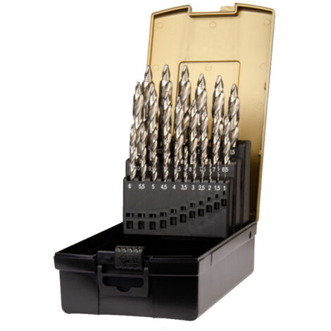 SCHILL Coffret 25 forets HSS PROSTEP DIN338 - 00442G25