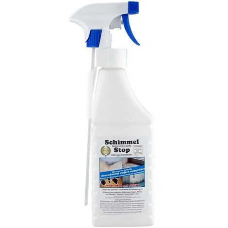 Schimmel Stop - entfernt problemlos Schimmel, Pilz, Moos und Stockflecken - 500 ml - 247019