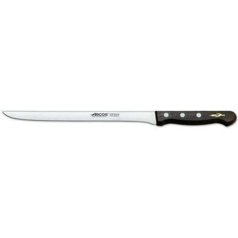 Schinkenmesser Arcos Palisander  273200 Edelstahl Nitrum und mango Edelstahl Palisandermesser mit 24,5 cm Klinge und Abdeckklinge