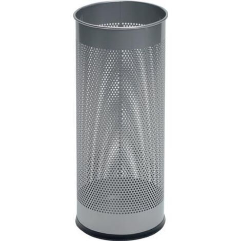 Schirmständer Ø260 mmxH620mm Metall silber-metallic gelocht
