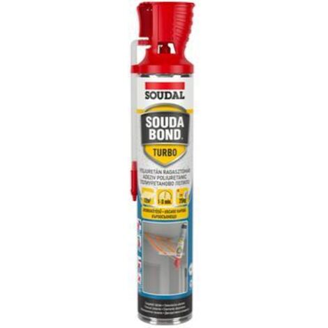 SCHIUMA ADESIVA RAPIDA 750ML MANUALE 59 SECONDI SOUDABOND