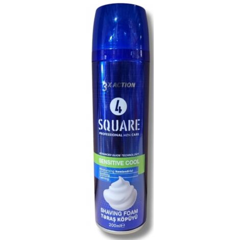 Schiuma da barba KOMPLEX-TORUS 4SQUARE - 200 ml, per pelli sensibili