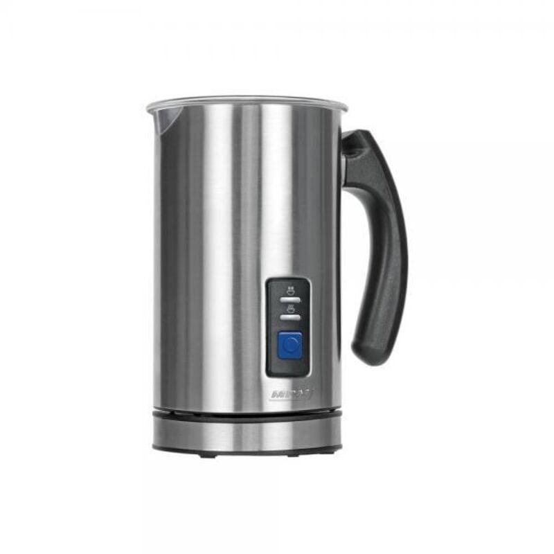 Moussatore e Riscaldatore per Latte Automatico MPM MKW-03M, 500W, con Due Pulsanti per Schiumare e Riscaldare Latte Caldo e Freddo, Design Elegante