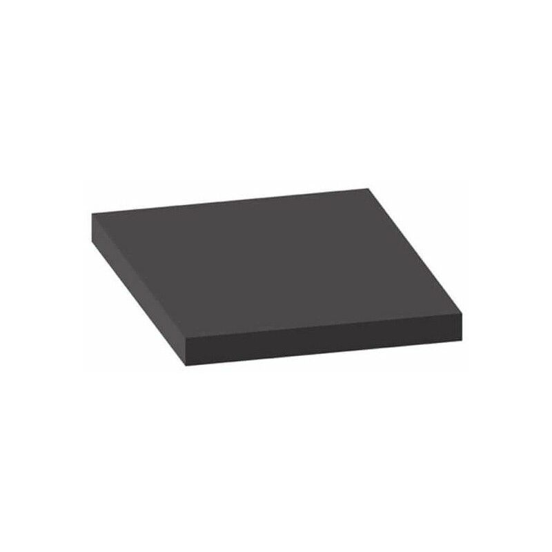 schiuma EPDM piastra di gomma 2x1m spessore 20 millimetri - Noir