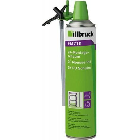 Schiuma montante 2K FM710 400 ml B2 verde con pistola monomanuale