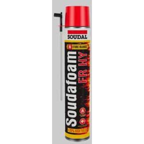 Schiuma poliuretanica antifuoco soudal 750 ml - manuale