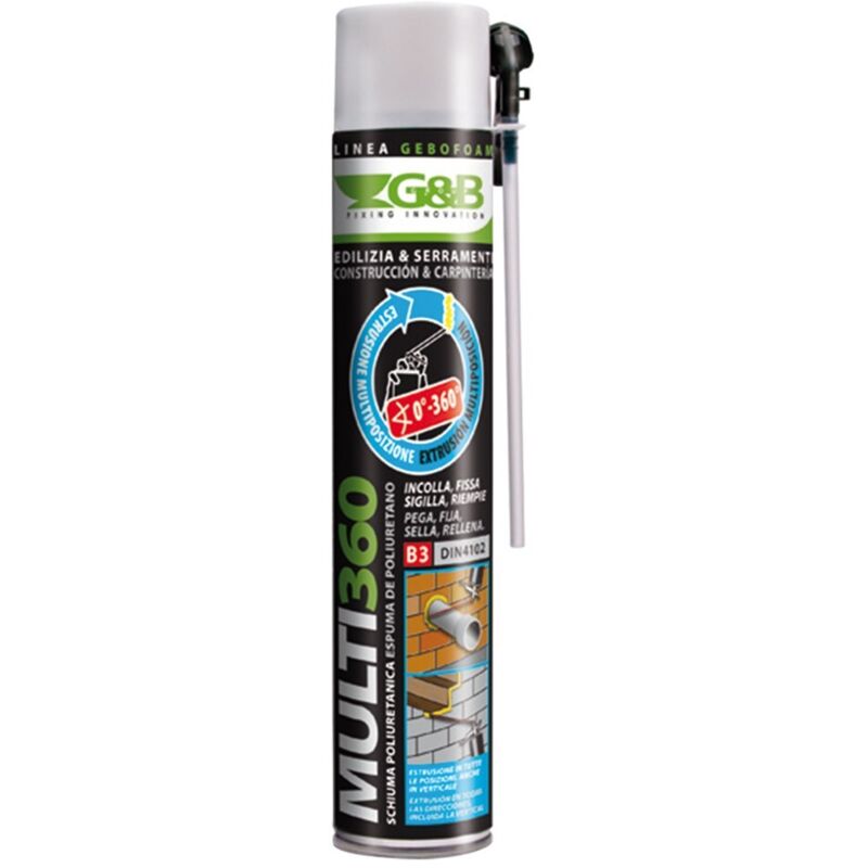 Schiuma Poliuretanica ' Geb Ofoam Multi 360' Ml 825