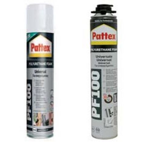 Schiuma poliuretanica Pattex pf100 Universale per riempimenti ed insonorizzazioni 750 ml