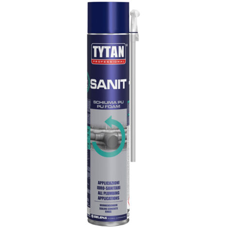 SCHIUMA POLIURETANICA SANIT TYTAN - MANUALE ML 750
