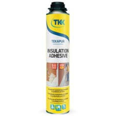 Schiuma Poliuretanica Tekapur Insulation Adhesive - ml.800 applicazione con pistola - arancio