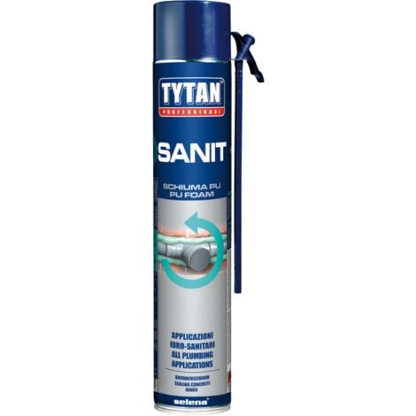 Schiuma poliuretanica Tytan Sanit multidirezionale ml. 750