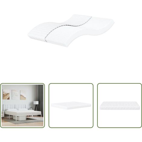 Schiuma PU -  Materasso in Schiuma Bianco 200x220cm Durezza H2 H3