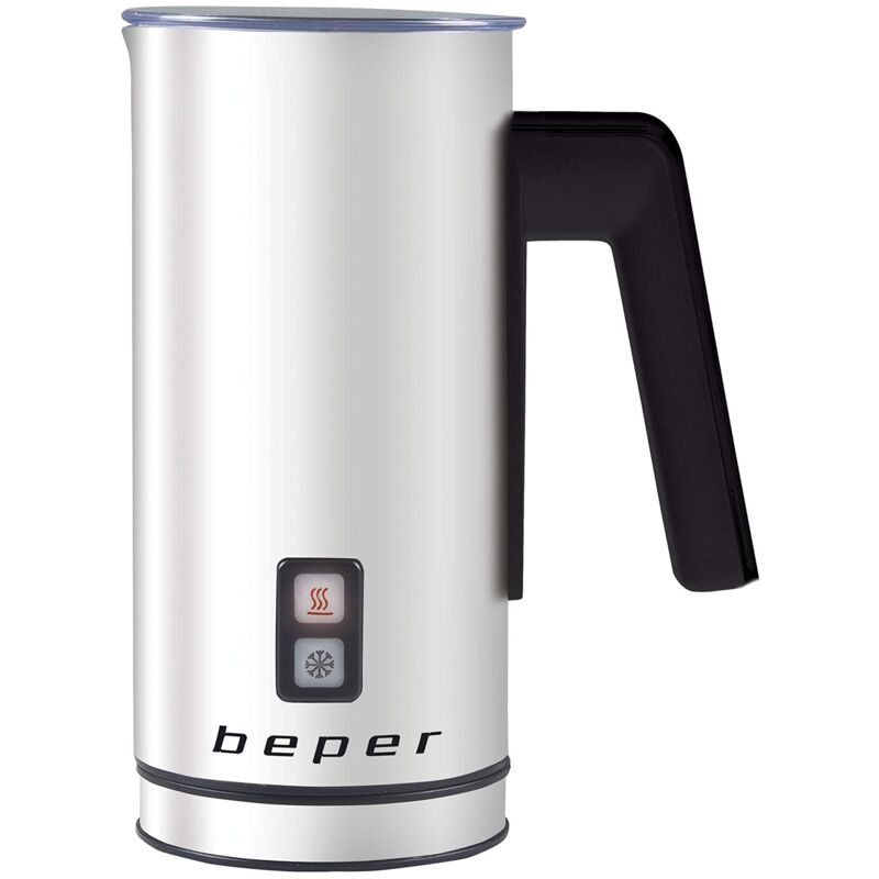 Image of Bighouse It - beper BB.210 Montalatte Elettrico Cappuccino, Monta latte a Caldo o Freddo - Cappuccinatore Elettrico da 450 ml di Latte