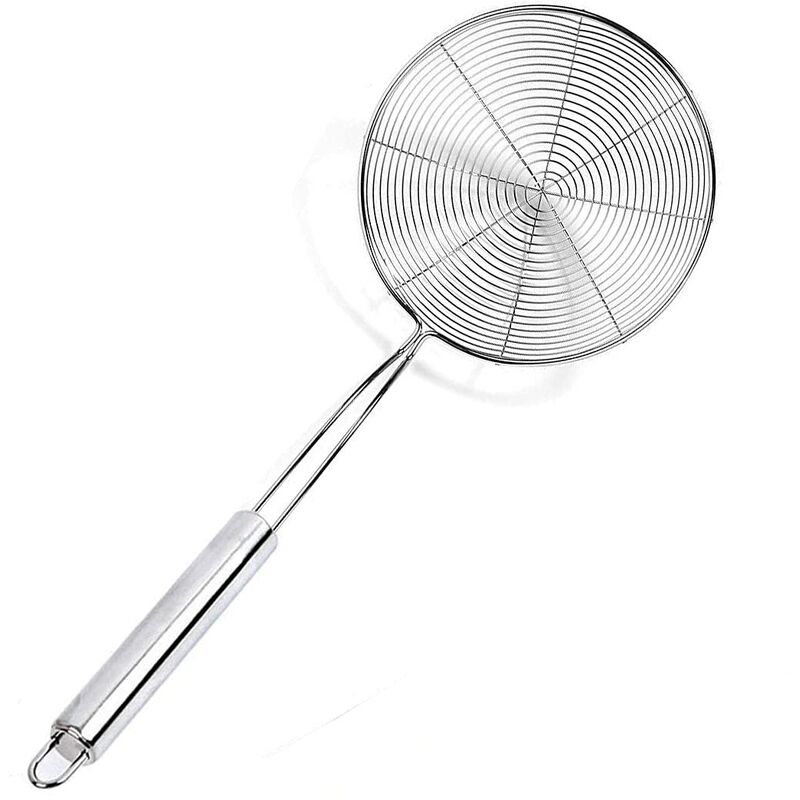 Schiumarola con manico ovale, per olio filtro per