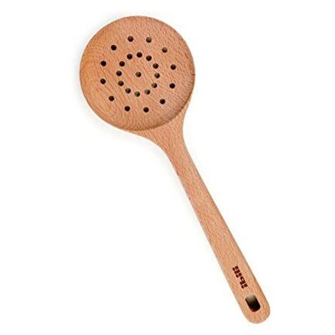 schiumarola ibili naturale legno 30 cm ergonomica