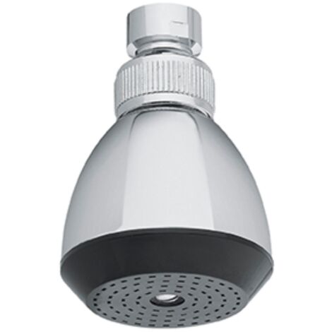 Schläfer 134110  Soffione Doccia Universale, Cornetta Doccia 6 cm, Getto a Pioggia ad Alta Pressione, Soffione Ø 62mm, Ideale per Doccia Bagni e Piscine Pubbliche, Snodo Regolabile Universale G 1/2