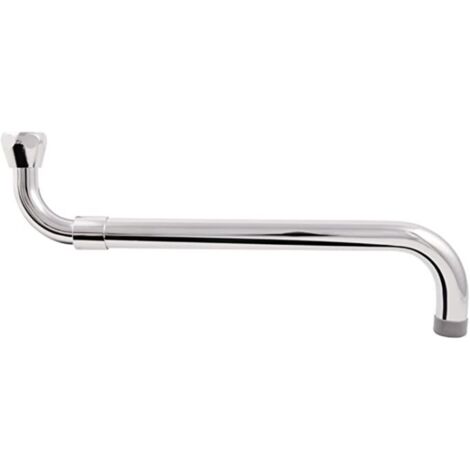 Schläfer 401010 Canna di Ricambio Universale per Rubinetto Cucina Parete a S, Ghiera 3/4 (diam24,9mm), Telescopica, Regolabile Allungabile da 30 a 50 cm compatibile con Aeratore NEOPERL, (incluso)