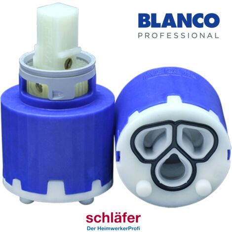 Schläfer 480050-B003 Cartuccia Ricambio Miscelatore BLANCO 122063, 35 MM NKB-35A KE, Blu per rubinetto Lavabo