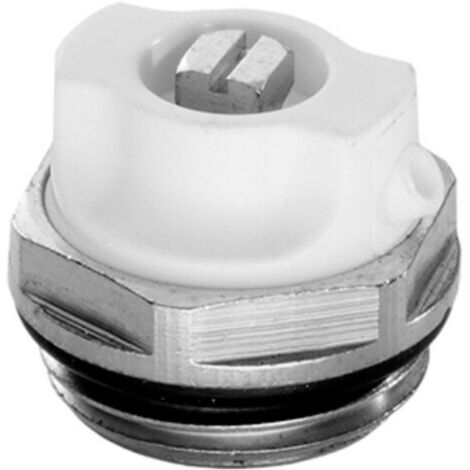 Schläfer 704611 chiave 1/2  Valvola di Sicurezza di Sfiato manuale per Termosifone, Scarico Sfogo Aria Radiatore Riscaldamento 1/2", Valvola di Sicurezza per Caloriferi e Termoarredo in Ottone