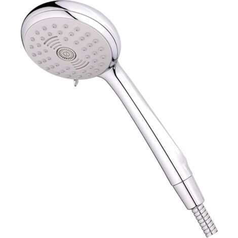 Schläfer 819000  Manopola Doccia Grande G 1/2 pollici, Diametro 100 mm, Soffione Doccia 3 Modalità Spray, Doccetta Universale Stuttgart, Multigetto 3-getti Massaggio, Vaporizzatore