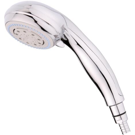 Schläfer 8192000  Manopola Doccia Grande G 1/2 pollici, Diametro 100mm, Doccetta Universale Berlin, Soffione Doccia Multigetto 5-funzioni doccetta per doccia risparmio idrico