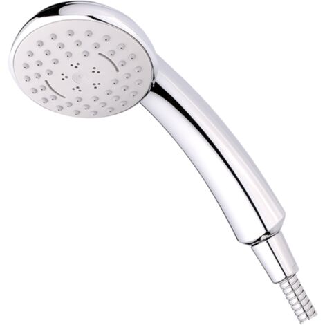 Schläfer 8193000  Manopola Doccia Grande G 1/2 pollici, Diametro 95mm, Soffione Doccia Cromato 3 Modalità Spray, Doccetta Universale Hamburg Soffione Multigetto 3-getti Massaggio, Vaporizzatore.