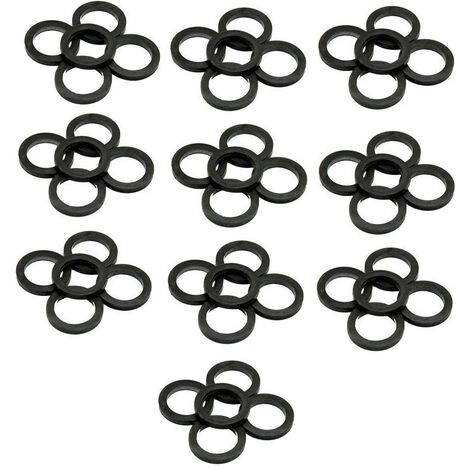 Schläfer - Guarnizioni in Gomma M22x1  Compatibili con Canotto Sifone Sanitrit  Guarnizione Tappo Acquario 56x36  Manicotto Scarico  Guarnizioni Sifone Lavello Cucina, Gomma, 50 pz