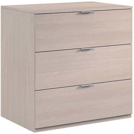 Schlafzimmerkommode Eiche cm 77x38x80h