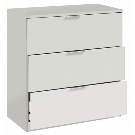 Schlafzimmerkommode weiß cm 77x38x80h