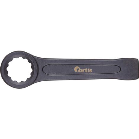 Schlag-Ringschlüssel gerade 24mm phosphatiert FORTIS