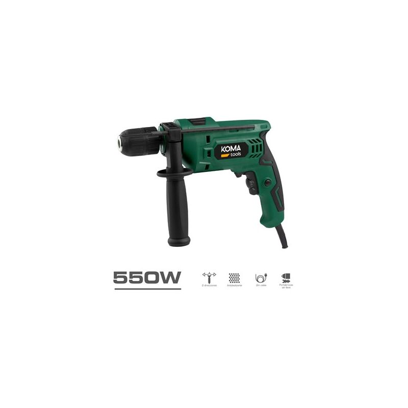 Image of Schlagbohrmaschine 550W 230V 50Hz Bohr- und Hammerfunktion Koma Tools