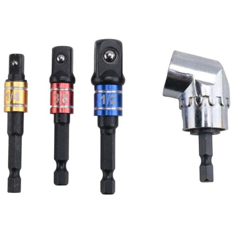 Image of Schlagfestes Elektrowerkzeug-Schraubendreher-Steckschlüssel-Adapter-Verlängerungsset