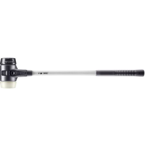 Schlaghammer HALDER SIMPLEX Gefüllter Gummi / Nylon mit verstärktem Tempergussgehäuse und Glasfaserstiel - D=80 mm - 3728.081