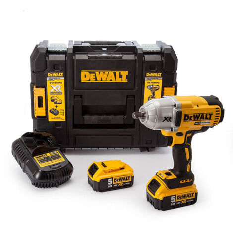 Schlagschrauber 18V Li-Ion BL 950 Nm (2x5.0Ah) im TSTAK-Koffer - DEWALT DCF899P2