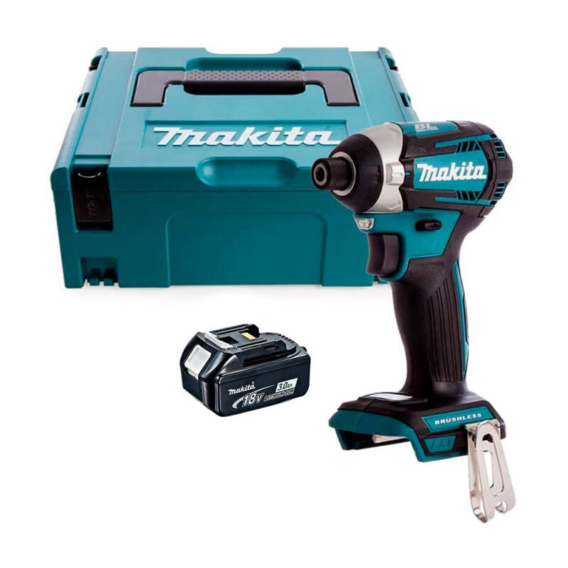 Image of Makita - Schlagschrauber bl lxt 18V + 1x BL1830B + Makpac