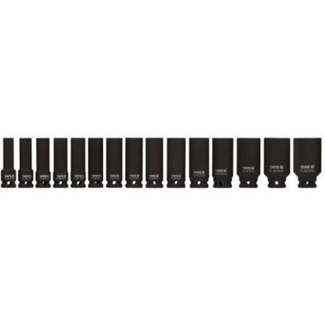 Schlagschrauber-Nuss, Schlagnuss SET 1/2“ 10 - 32mm ( 15 Stück )