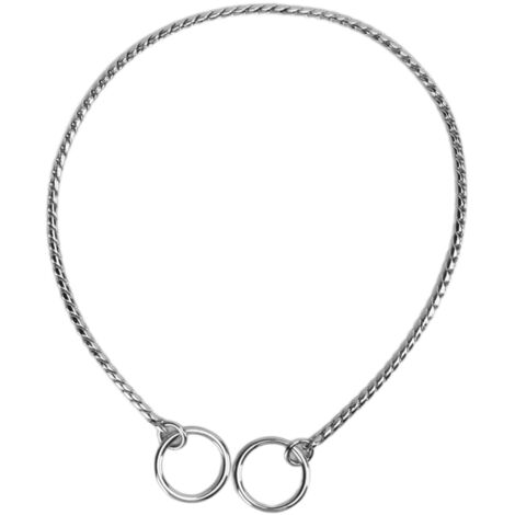 Schlangenketten-Hundehalsband – Dekoration und Training für Spaziergänge – 3,0 mm x 40 cm