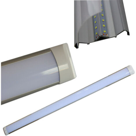 Schlanke SMD-LED-Deckenleuchte, 27 mm Dicke, Kaltweiß, 120 cm