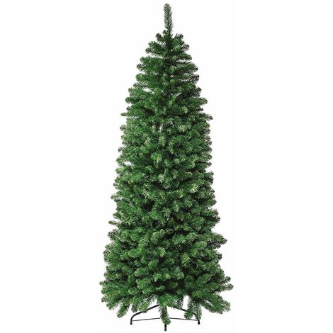 Schlanker Weihnachtsbaum Kentucky aus hochwertigem PVC -210 cm