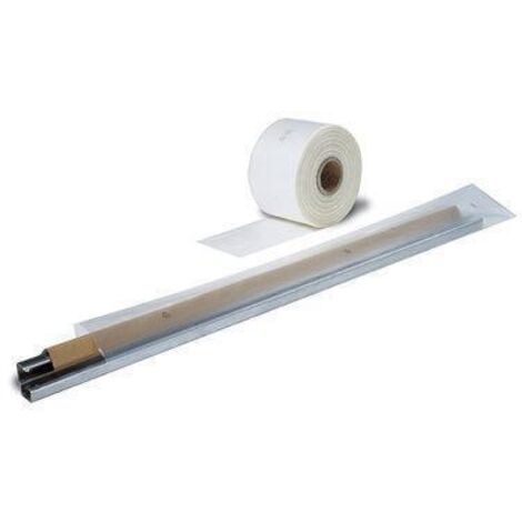 Schlauchfolie Breite 600mm Länge 125m Stärke100µ LDPE transparent TRANSPAK