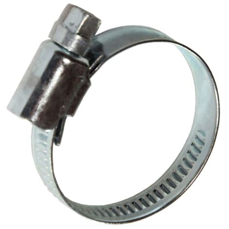 Schlauchschelle Schlauchklemme 9 mm Bandbreite,  Spannweite/Durchmesser  20-32mm 3/4 Zoll, verzinkt