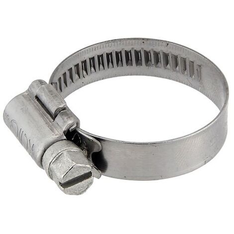 Schlauchschelle W5 aus Edelstahl (V4A) - Spannbereich 20 - 32 mm - Breite 9 mm