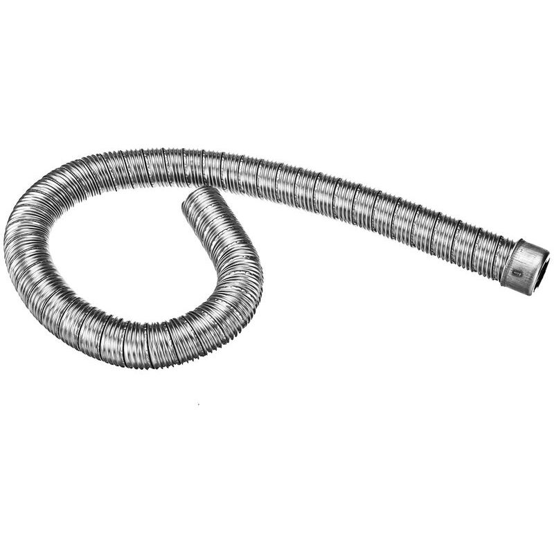 Image of 100 cm 22 mm Edelstahl Diesel Air Auspuffrohr mit Kappe für Eberspacher Webasto Heizung