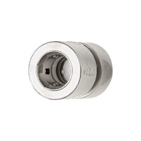 Schlauchstück 1/2" - 13mm MS Ni m. Wasserstopp GEKA plus Stecksystem