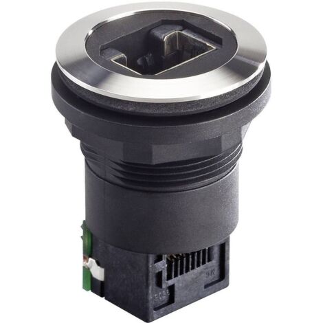 Schlegel RRJVARJ45STB Presa da pannello RJ45 RRJVARJ45STB Presa Poli: 8P8C 1 pz.