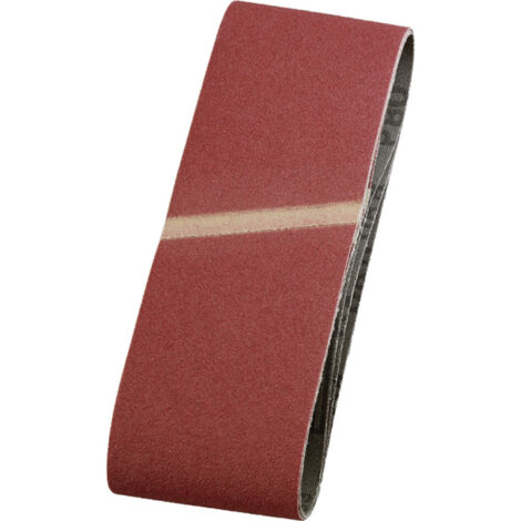 Schleifbänder 75 x 457 mm, K 80, 3 Stück