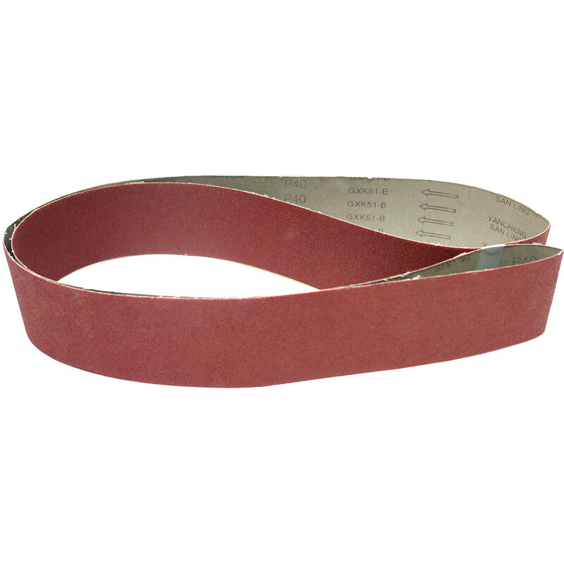 Image of Dema - Schleifband 75x2000 P40 für 25077 Bandschleifer Bandschleifmaschine
