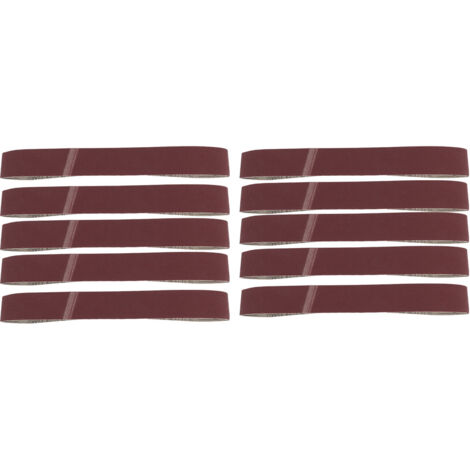 Schleifband, 915 mm x 50 mm, 10 Stück Schleifpapier, Schleifmaschine für Möbel und Teile, Punktschweißanwendungen (320)