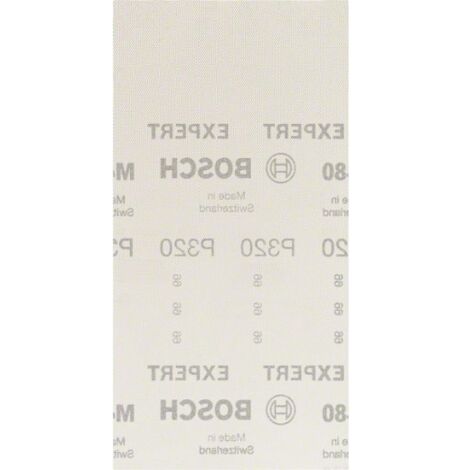 Schleifblätter Bosch 320 Körnung 115x230 Millimeter