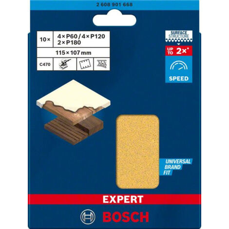 Schleifblatt-Set EXPERT C470  BOSCH 2608901668